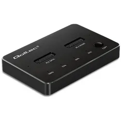 Qoltec M.2 SSD-Laufwerk-Dockingstation, SSD + Festplatte Zubehör