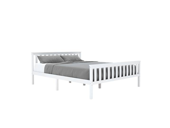 Bett Holz EMILY 160 x 200 cm weiss