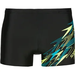 SPEEDO MEDLEY LOGO Badehose Herren | Gr. 6 | schwarz - schwarz