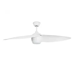 Deckenventilator Alaska Weiß mit LED und Fernbedienung