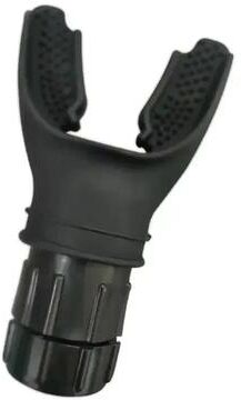 Uplift Essentials Portable Lung Capacity Breathing Trainer With Adjustable Resistance black