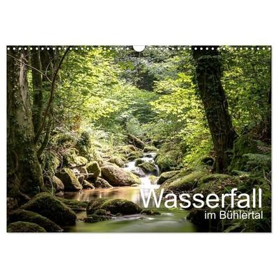 Wasserfall im Bühlertal (Wandkalender 2027 DIN A3 quer), CALVENDO Monatskalender