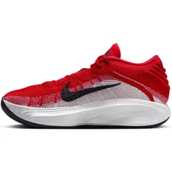 Nike G.T. Hustle 3 - Herren Basketballschuh - Rot/Weiß - 44.5
