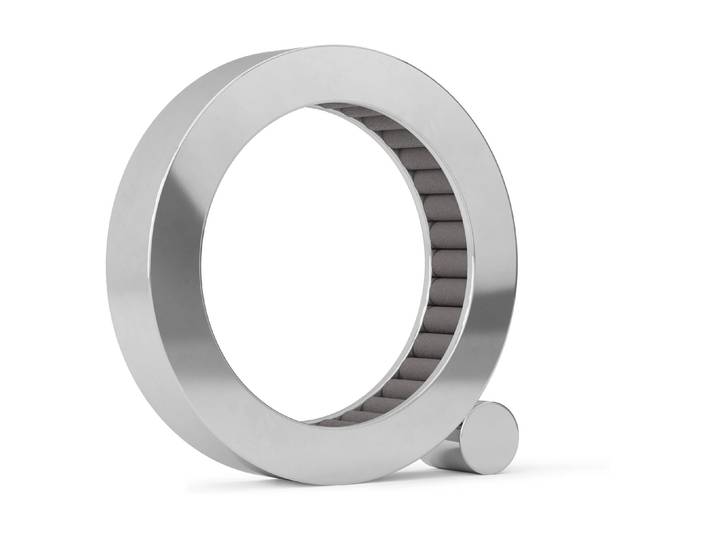 Schmuckständer UMBRA Ferris Jewelry Organizer , silber (chrom), B:4cm H:19cm, Aluminium, Aufbewahrungsboxen, Schmuckständer