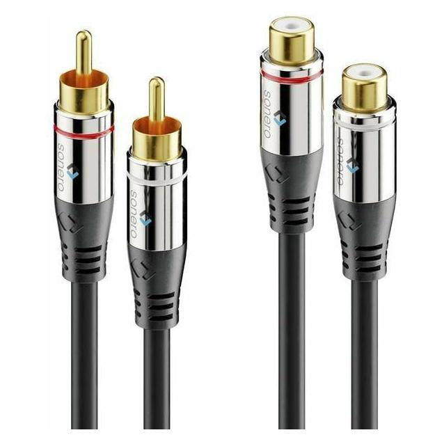 Sonero Audio-Kabel Cinch - Cinch 5 m (5 m, Cinch Kabel) (S-AC710-050)