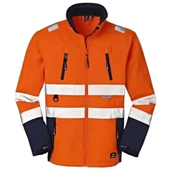 4Protect Warnschutz-Softshelljacke »PITTSBURGH« Größe XL orange