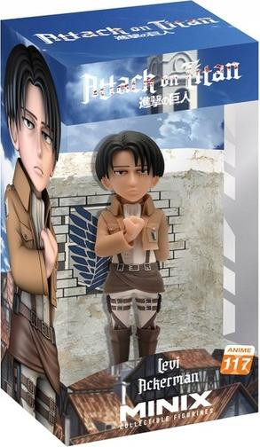 SUPERBUZZ MINIX Attack on Titan Levi Ackerman figuur