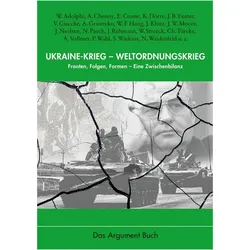 Ukraine-Krieg - Weltordnungskrieg, Fachbücher von Argument Verlag