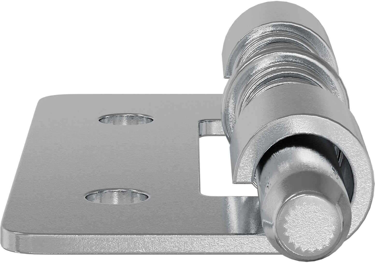 vidaXL Serrure 1800 pièces Argenté 46 x 17 x 1,2 mm Acier