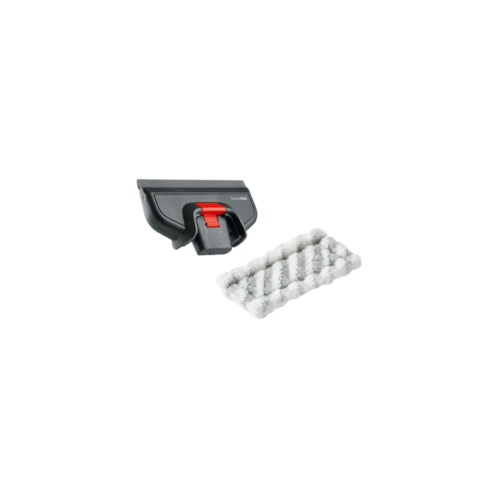BOSCH Reinigungs-Set mit kleinem Saugkopf, Systemzubehör für Fenstersauger GlassVAC (F016800561)