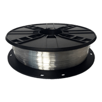 Ampertec 3D-Filament PETG transparent 1.75mm 500g Spule 3DPET0500TRA1AM