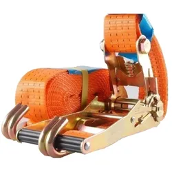 Baumarktplus Profi Ratschen Spanngurt Spanngurte Zurrgurt 2-tlg 6m 4t 4to 4000kg TÜV/GS ORANGE