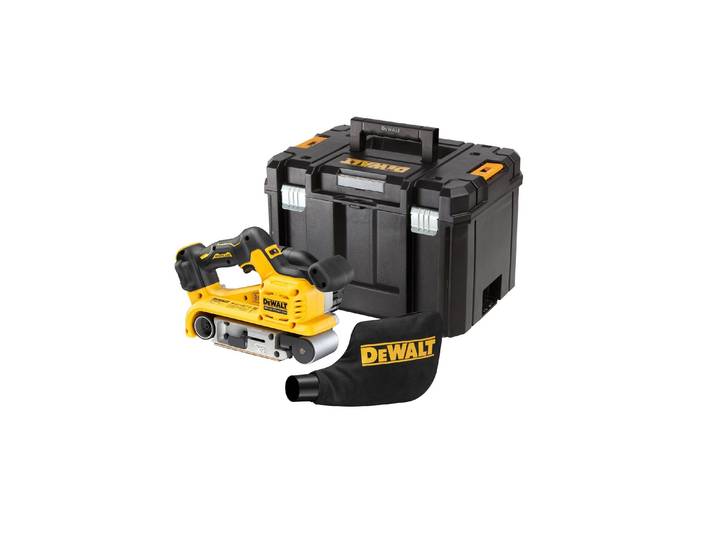 Akku-Bandschleifer DEWALT DCW220NT-XJ 18 V Solo , gelb, Schleifmaschinen, Akku-Bandschleifer