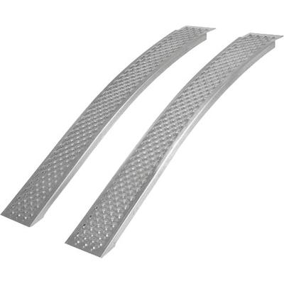 AL-KO Auffahrrampe "gebogen", silber, B/H/L: 200cm, Rampen, 2 m, belastbar bis 400 kg