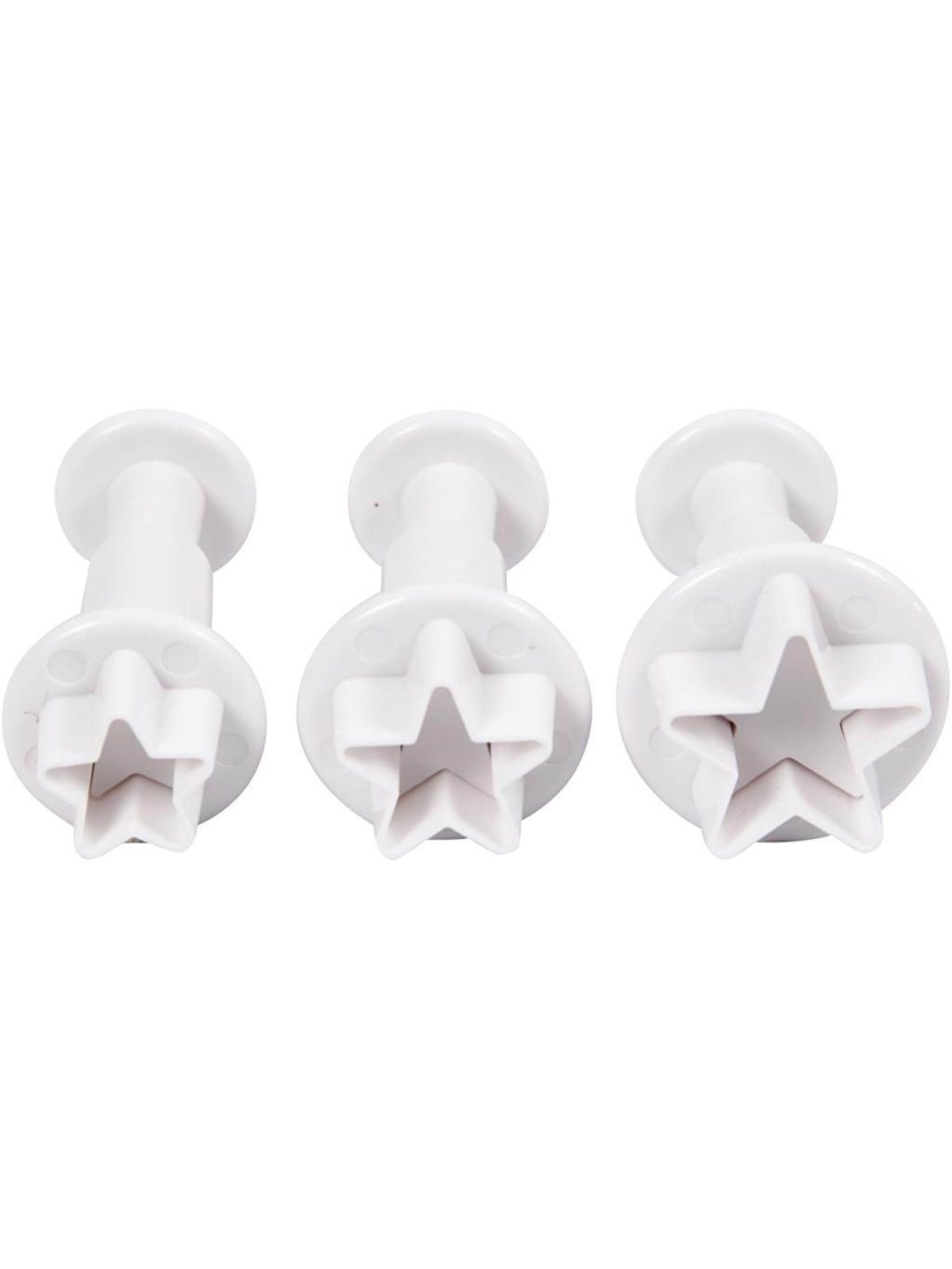 Creativ Company Cutters with Stamp Star 3pcs.