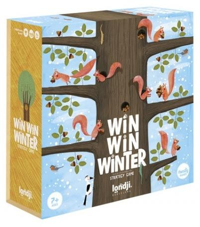 Londji Spel Win Win Winter Vluchten door het bos op zoek naar eten