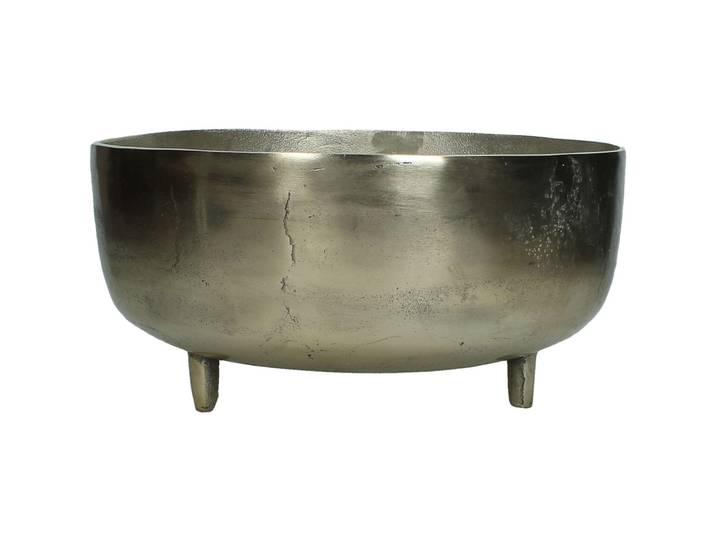 Blumentopf Bloem - Farbe: gold - Material: Aluminium