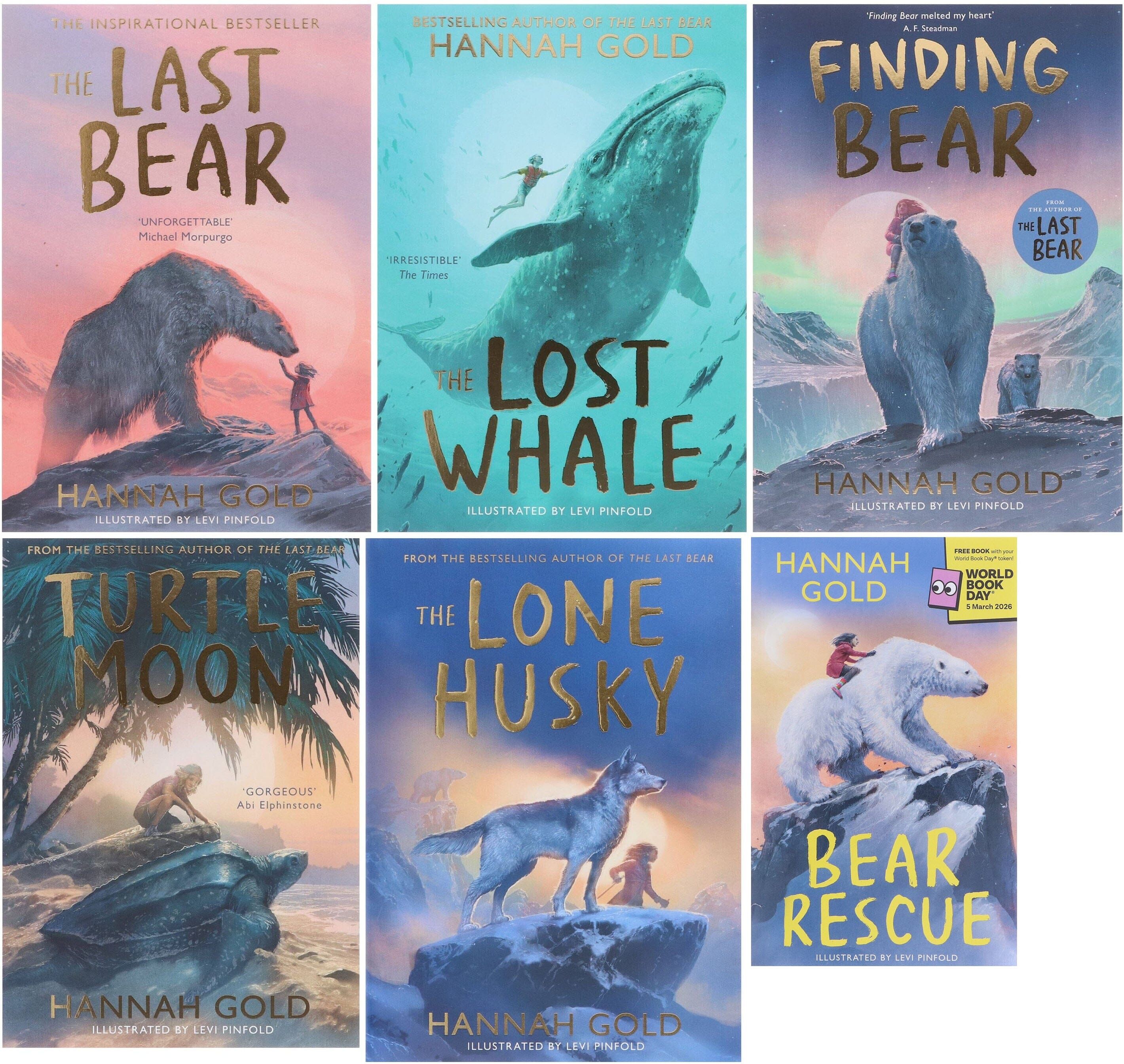 Hannah Gold Colllection Illustrated 6 Books Set (Includes World Book Day 2026) - Ages 8+ - Paperback/Hardback HarperCollins Publishers