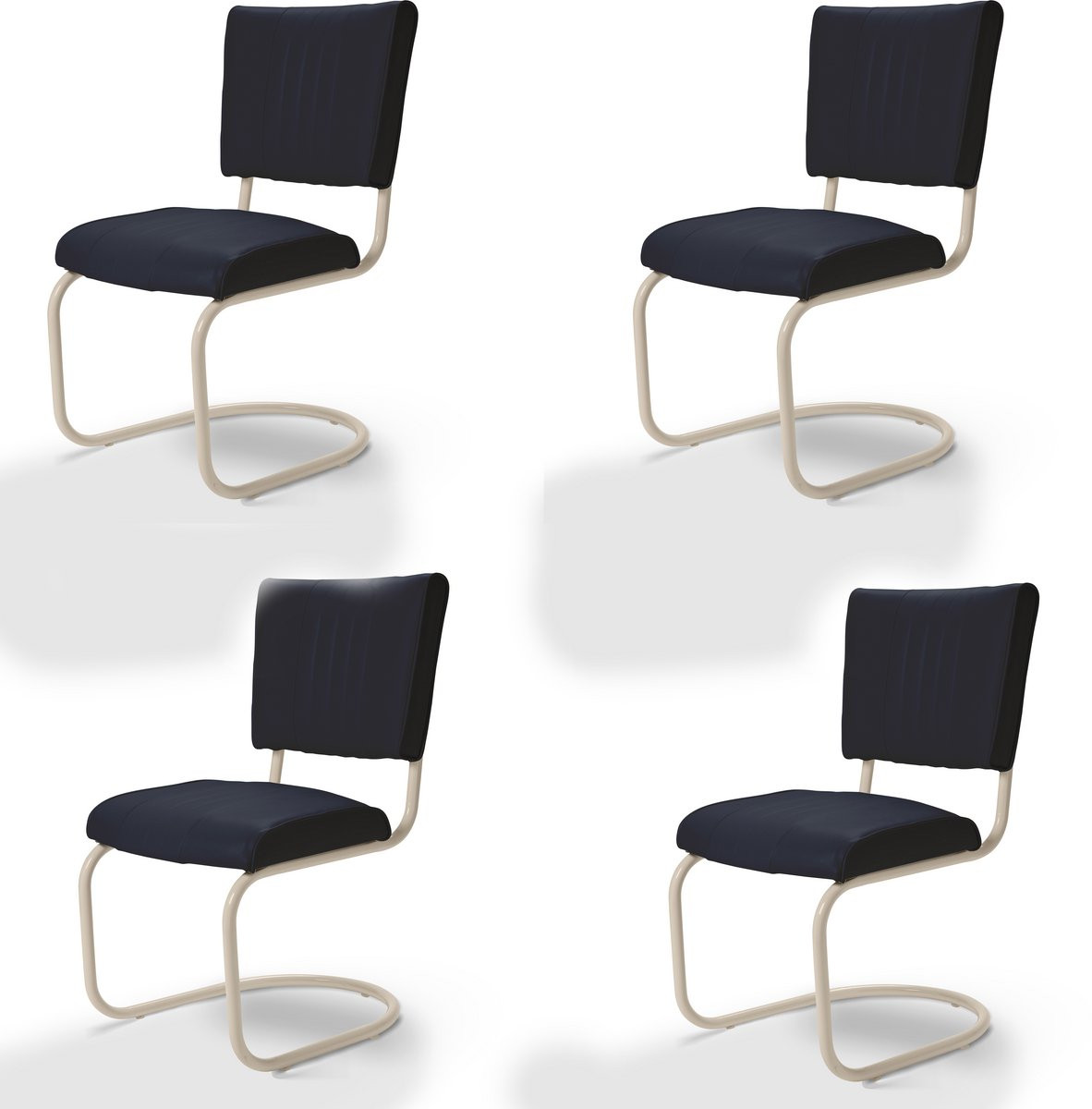 Bel Air Retro Fifties Furniture Cantilever Base Stoel voor volwassenen