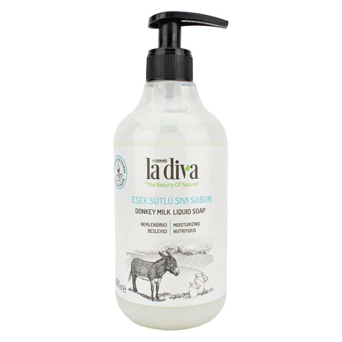 La Diva Flüssige Handseife Mit Eselmilch (Flüssigseife) (47582174)
