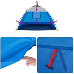 vidaXL, Zelt, (2 kg, 2 Personen)