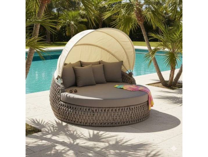 OUTLIV. Leon Loungeinsel Rope/Olefin Braun
