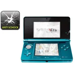 6x Panzerfolie für Nintendo 3DS ANTI-SCHOCK Displayschutzfolie HD ULTRA KLAR