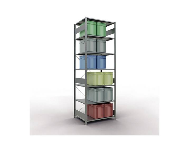 Schulte Regal Regal MULTIplus150 12582 Grund 3.000x1.000x800mm 7 Böden verzinkt