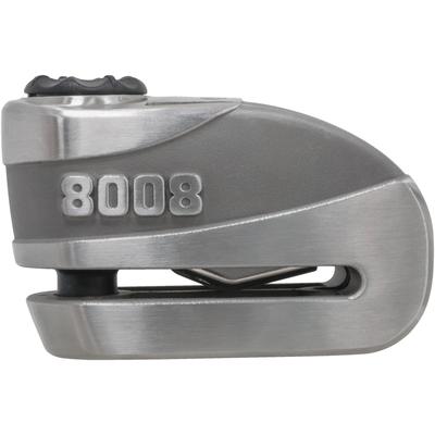 Bremsscheibenschloss ABUS "GRANIT Detecto XPlus 8008 2.0", grau, Sicherheitsschlösser, Stahl