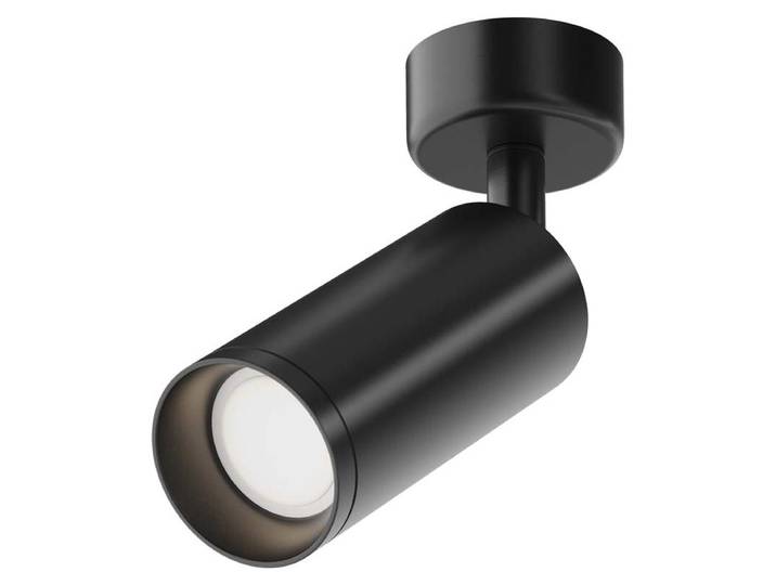 Maytoni Focus Deckenleuchte, Deckenlampe GU10 Schwarz 13x19,5cm