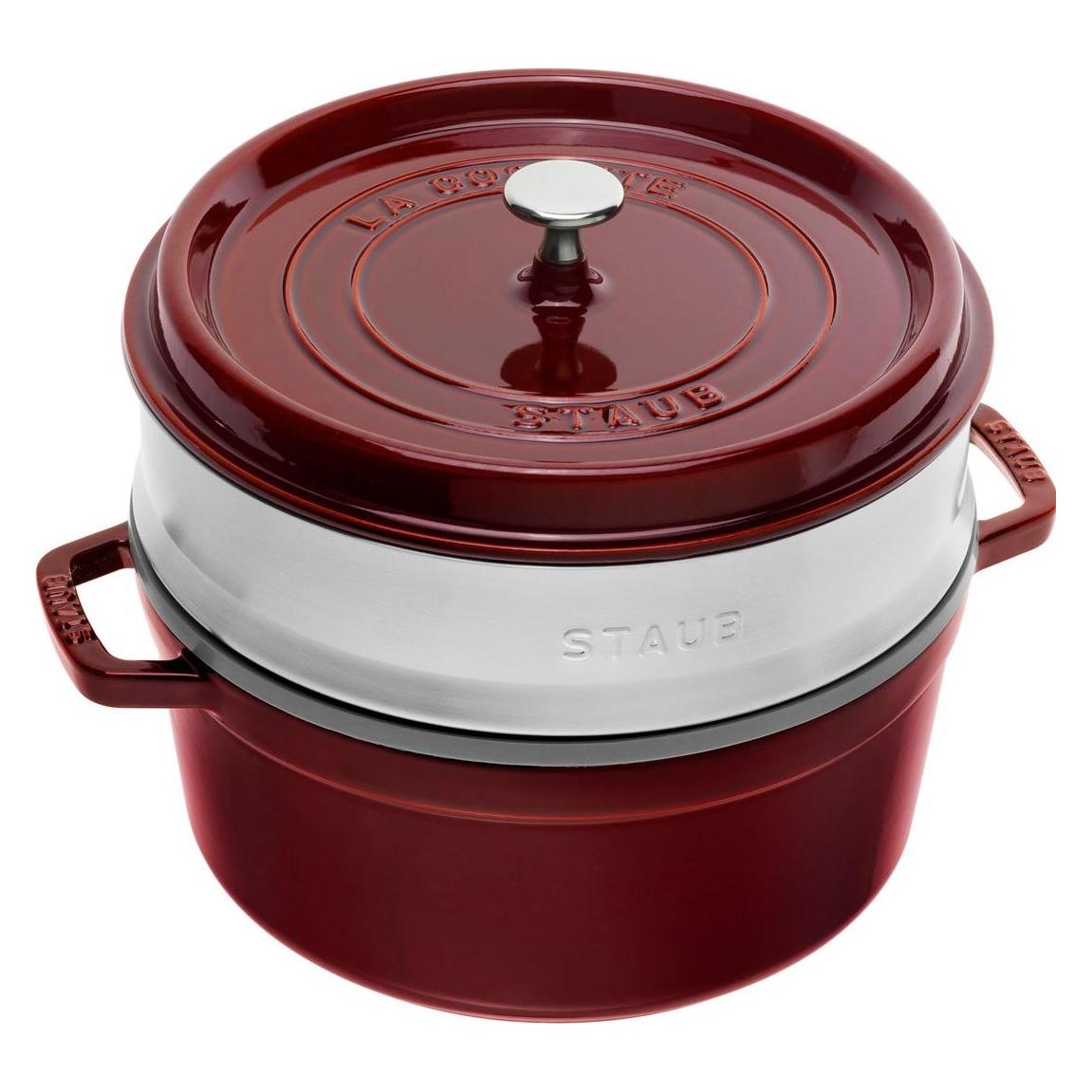 Staub Cocotte (Bräter + Schmortopf, Gusseisen, 26 x 17 cm) (1133887)