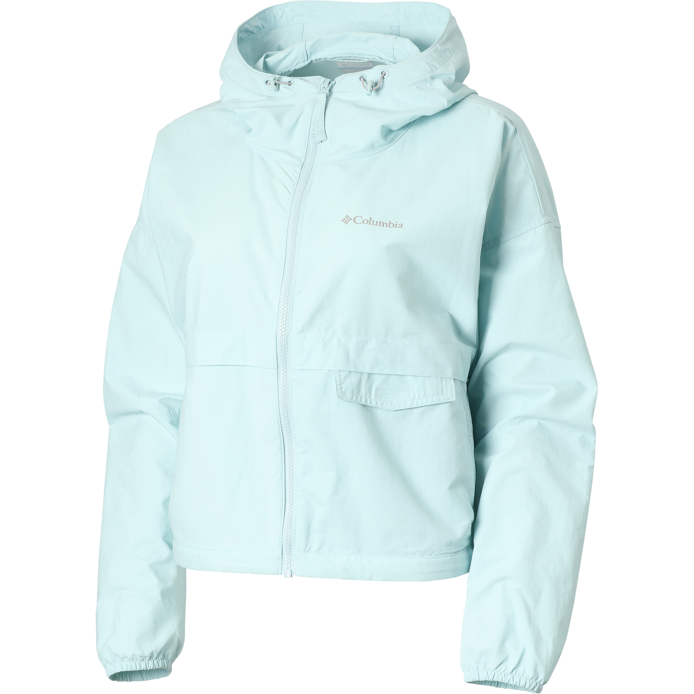 Columbia Spire Valley Cropped Damen Freizeitjacke, Parkas tuerkis Größe M Lifestyle Widerstandsfähig