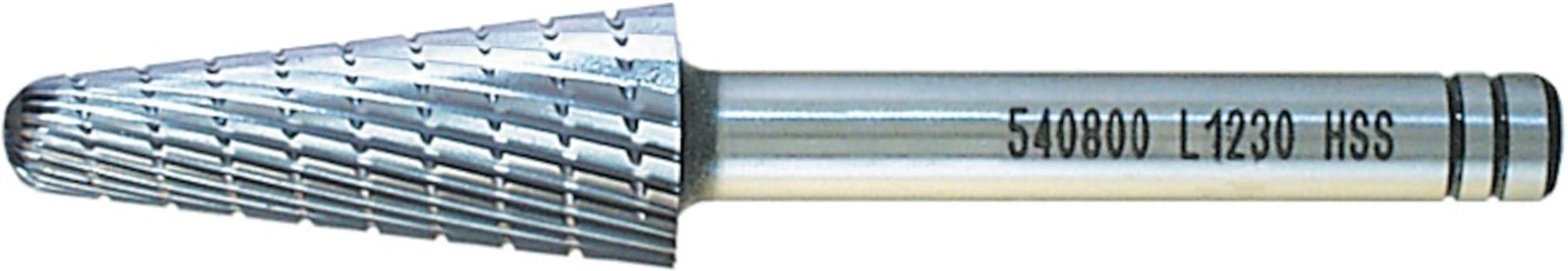 HOLEX Frässtift Z3 - mittel mit Spanbrecher L1630 (540800 L1630)
