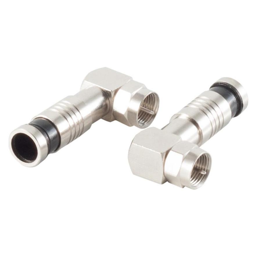 Shiverpeaks -BASIC-S--F-Kompressions- Winkelstecker für Kabel 7,2mm (Antennenkabel) (BS85031-A)