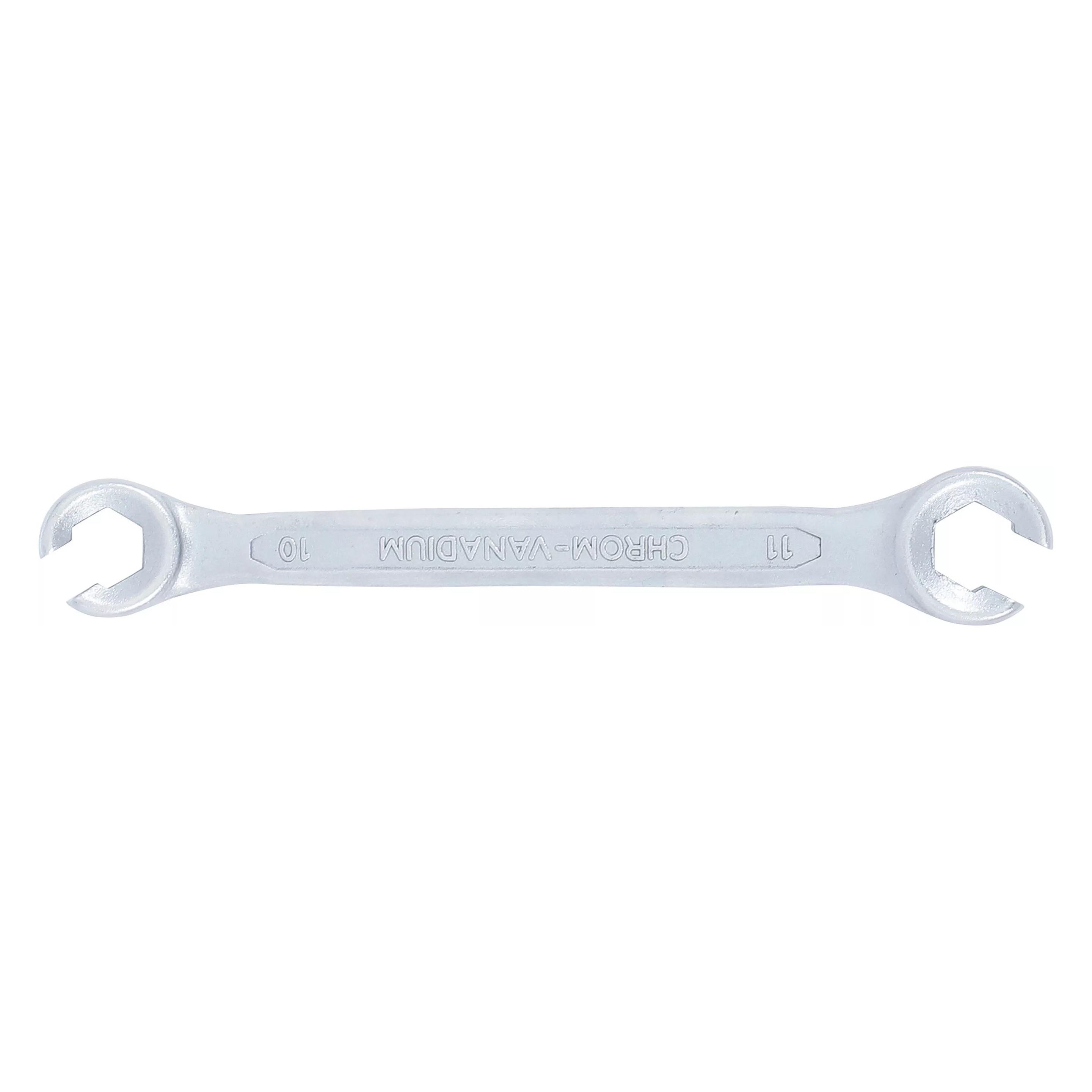 BGS Offener Doppel-Ringschlüssel SW 10 x 11 mm (10 mm, 11 mm) (1750)