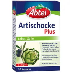 Abtei Artischocke Plus Kapseln TF 30 St