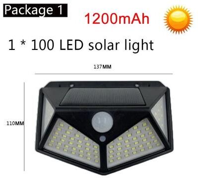 Inspire Curations SolarGlow Motion Sensor Garden Spotlight Waterproof Solar Outdoor Light package A