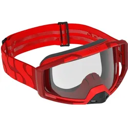 iXS, Damen, Sportbrille, Goggle Trigger clear racing red OS (Racing Red, Clear), Rot