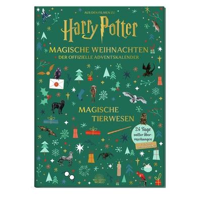 Aus den Filmen zu Harry Potter: Magische Weihnachten - Der offizielle Adventskalender - Magische Tierwesen, Gebundene Ausgabe von Panini, Panini,