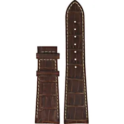 Certina - Leder Lederarmband 23mm/18mm C610011091 - alligator-prägung,braun,rind