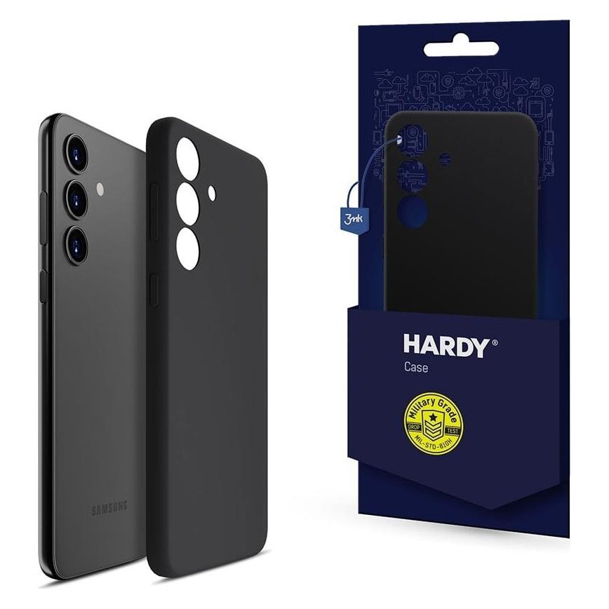 3MK Samsung Galaxy S25 - Hardy Android Silikon MagCase Schwarz (Samsung Galaxy S25) (5903108629096)