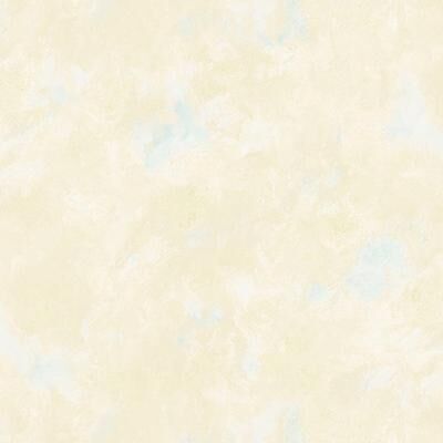 Norwall Textured Leaves Nashville 32.7 Ft. x 20.5 In. Vinyl Yellow Marble Rose Wallpaper Covering