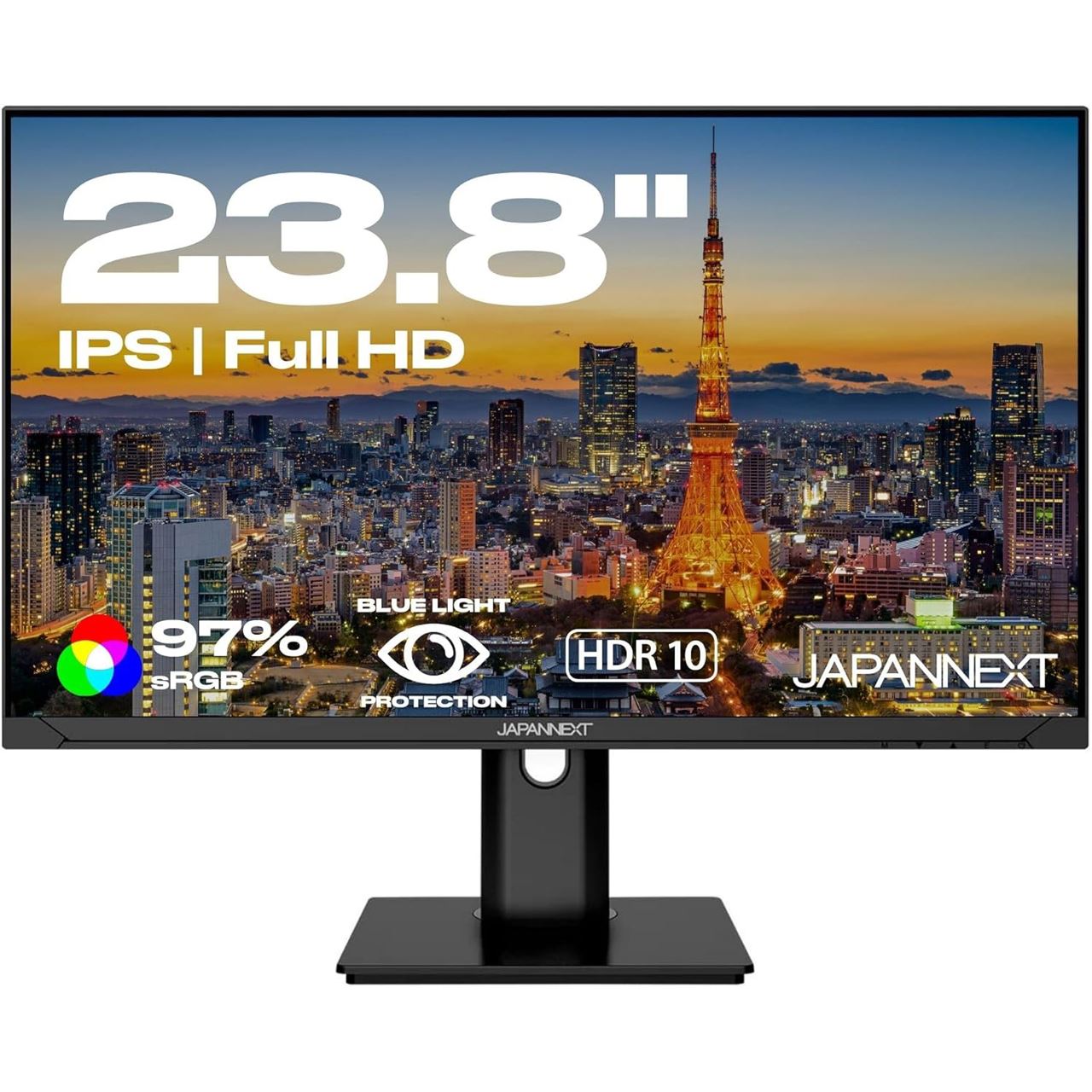 23,8" (60,47cm) JAPANNEXT JN-IPS2382FHDR-HSP schwarz 1920x1080 1xHDMI 1.4 / 1xVGA
