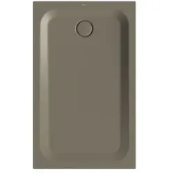 Bette BetteUltra Duschwanne 5786-404PLUS 130x80x3,5cm, Glasur, graphite