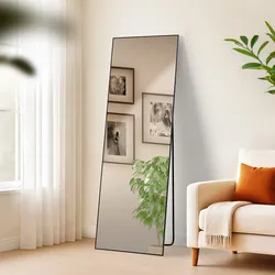 CLP Spiegel Benicia 150x50 cm   Farbe: schwarz-matt, Größe: 150x50 cm