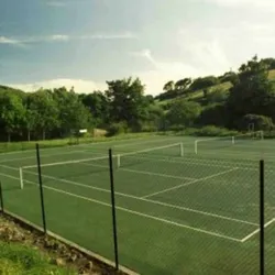 Powershot Schutznetz für Sportplätze - Feldbegrenzungsnetz Tennis