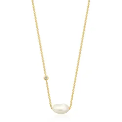 ANIA HAIE - PEARL NECKLACE - gold