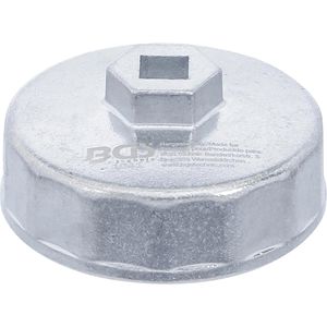 BGS-technic Ölfilterschlüssel 1041, 14-kant, Ø 74 mm, Aufnahme 1/2 Zoll