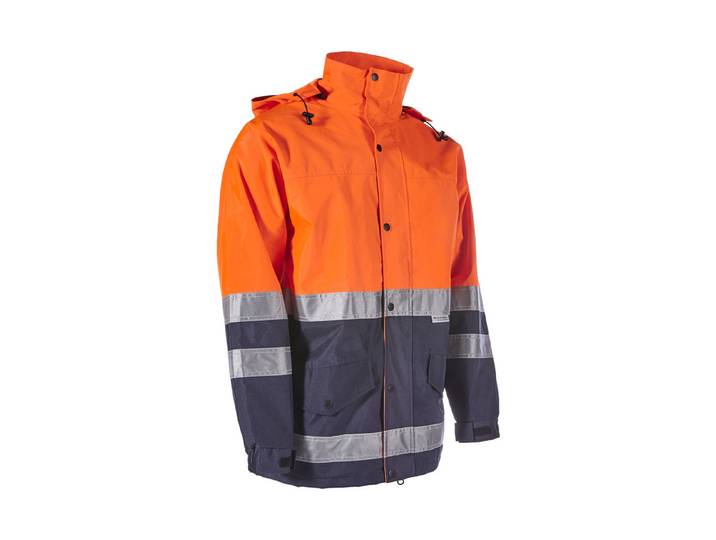 Rukka Regenjacke ISO Orange/Blau XL