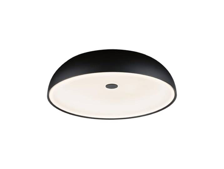 Paulmann 96784 Plafonnier LED 3-Step-Dim Jaron 2700K 1900lm 230V 26\,5W gradable Noir mat applique et plafonnier